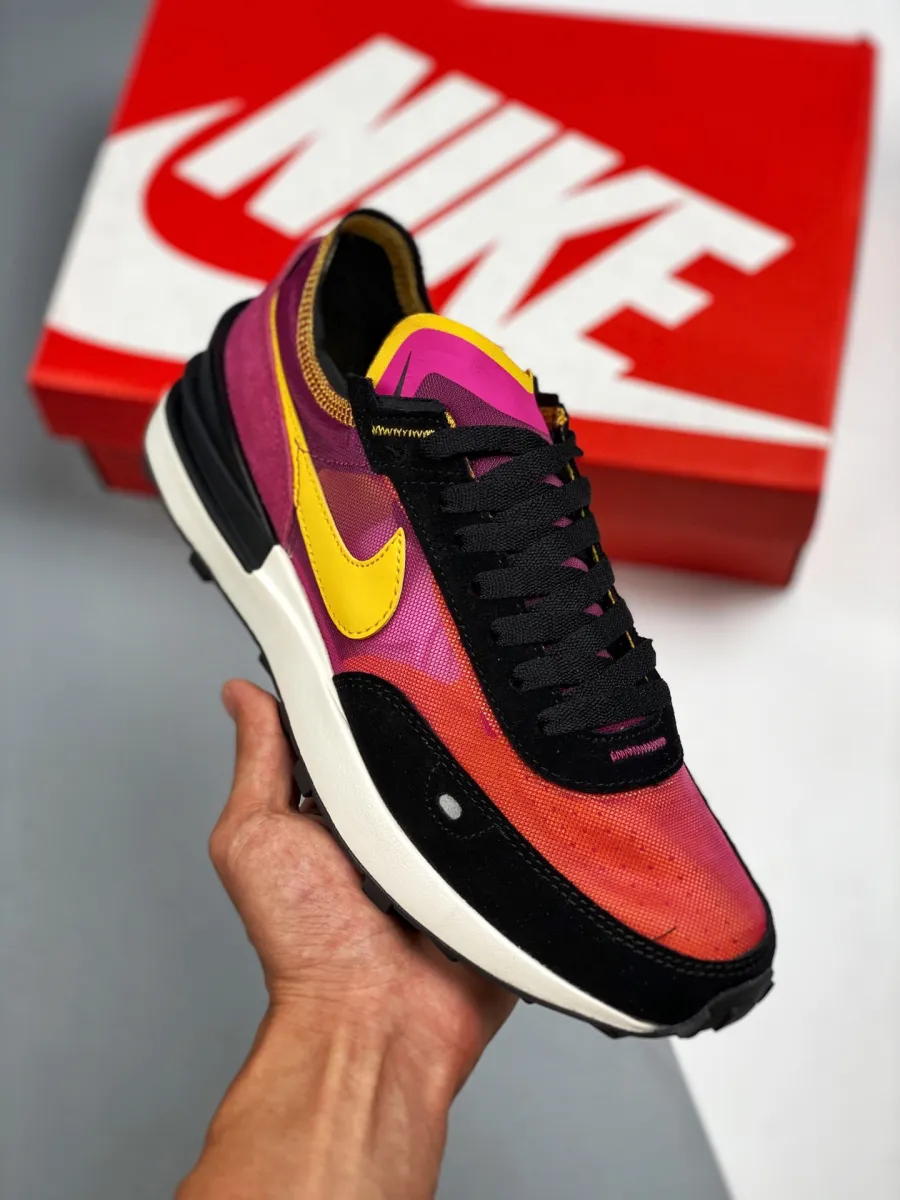 Nike Waffle One Active Fuchsia Black For Womens DC2533-600 #nike waffle one university gold