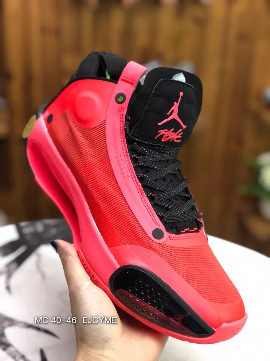 Air Jordan 34 'Infrared 23' Mens AJ34 AR3240-600 Infrared23/Black / air jordan 34 infrared 23