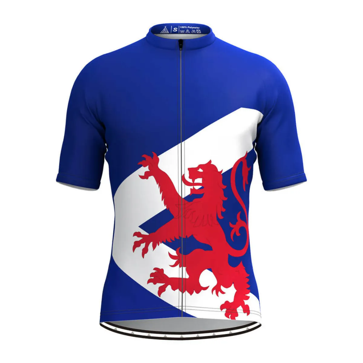 Scotland Lion Flag Men's Cycling Jersey For Sale