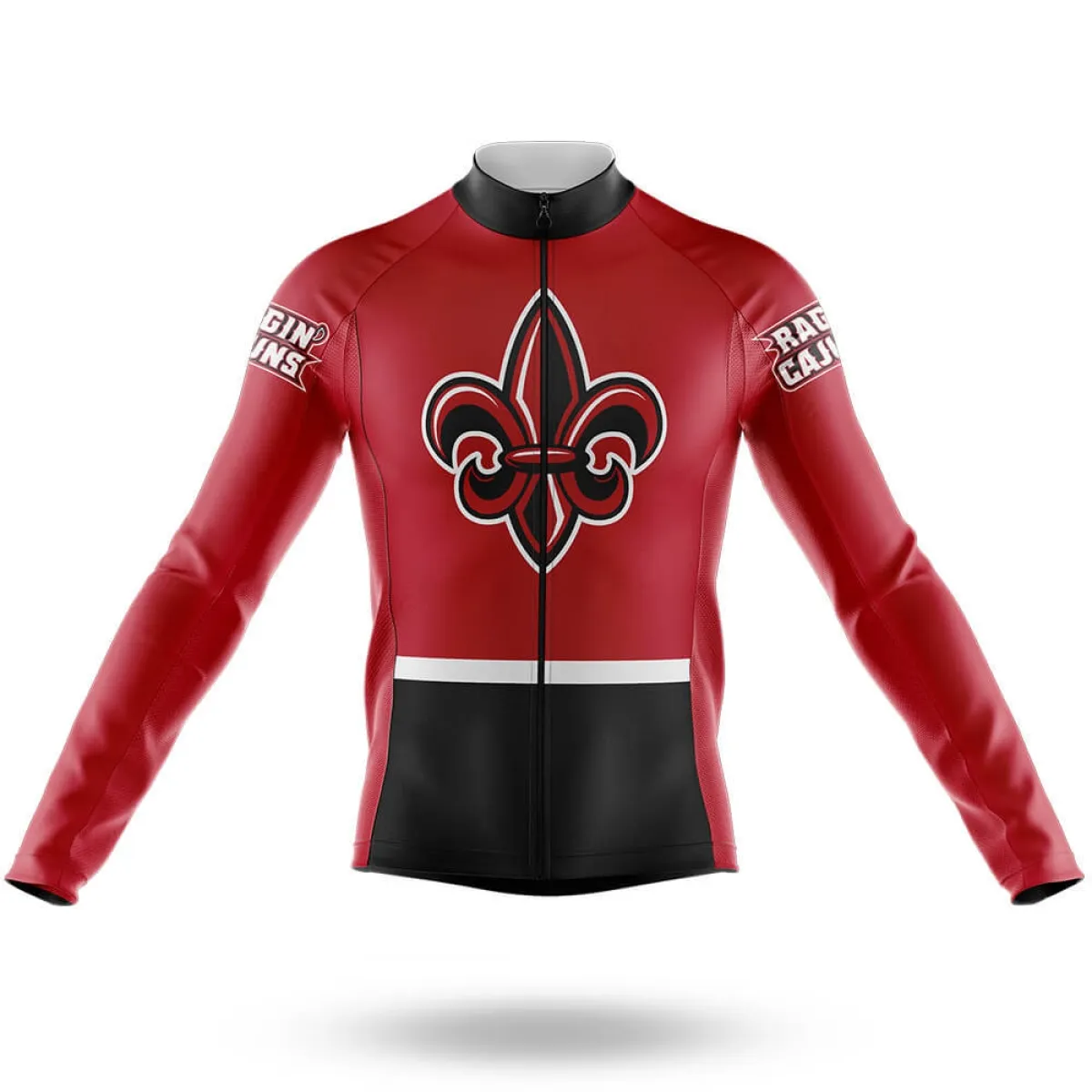 Louisiana Ragin Cajuns Long Sleeve Cycling Jersey Only