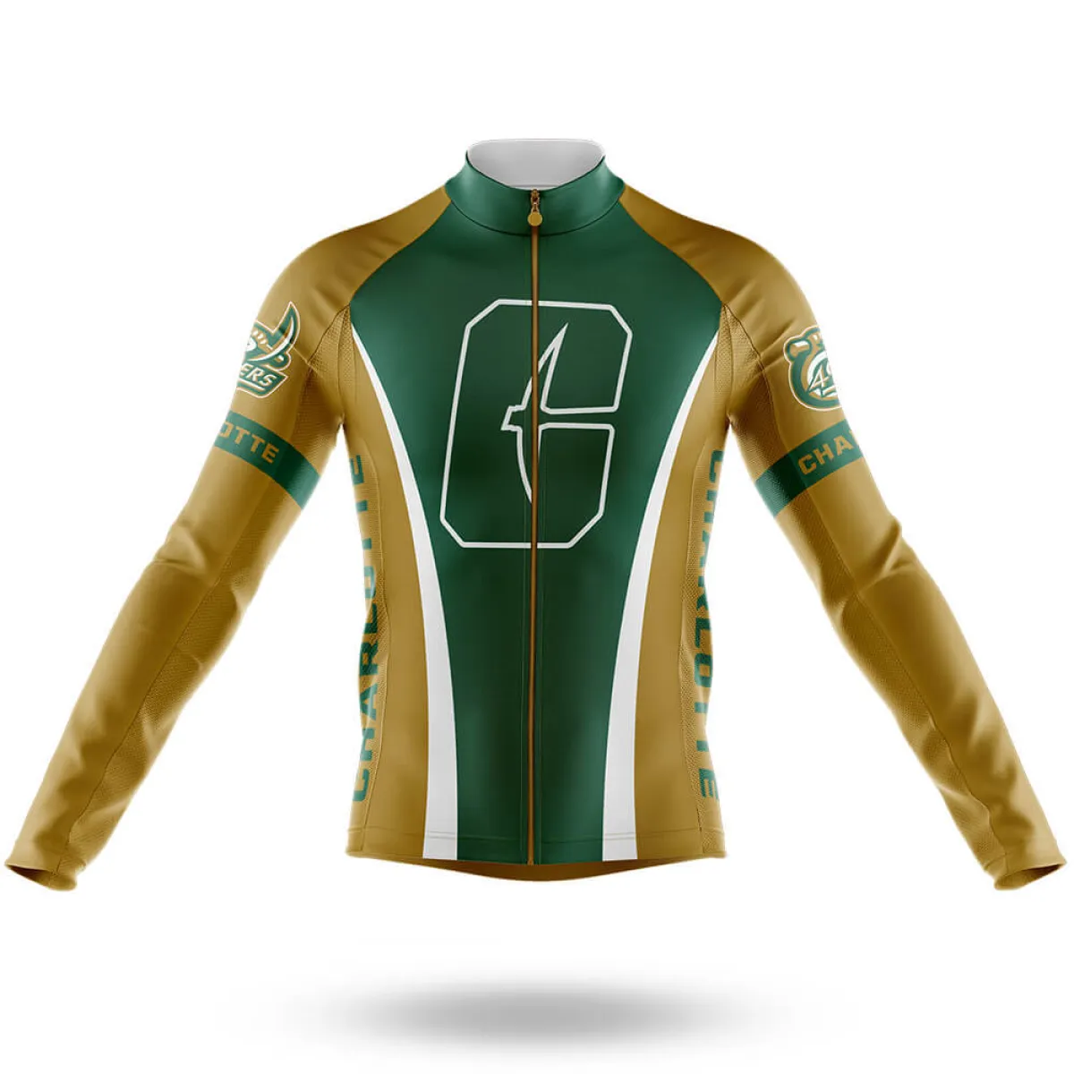 University of North Carolina Charlotte Long Sleeve Cycling Jersey Only