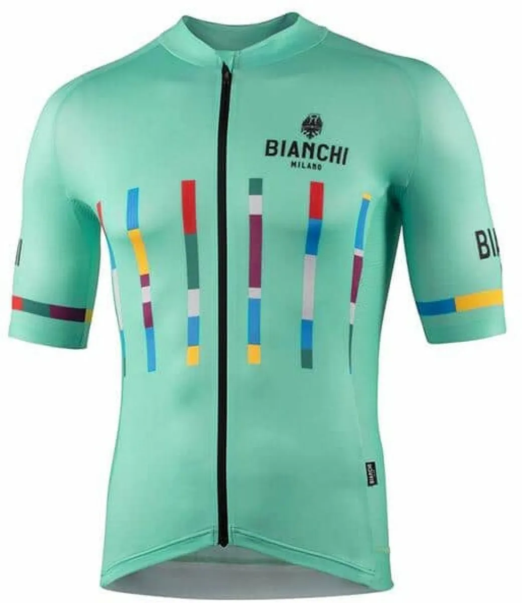 Bianchi Milano Fanaco Celeste Jersey, Outlet