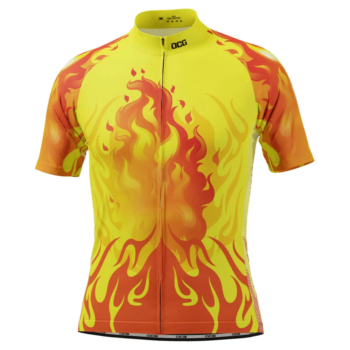 Men's On Fire Short Sleeve Cycling Jersey To Buy