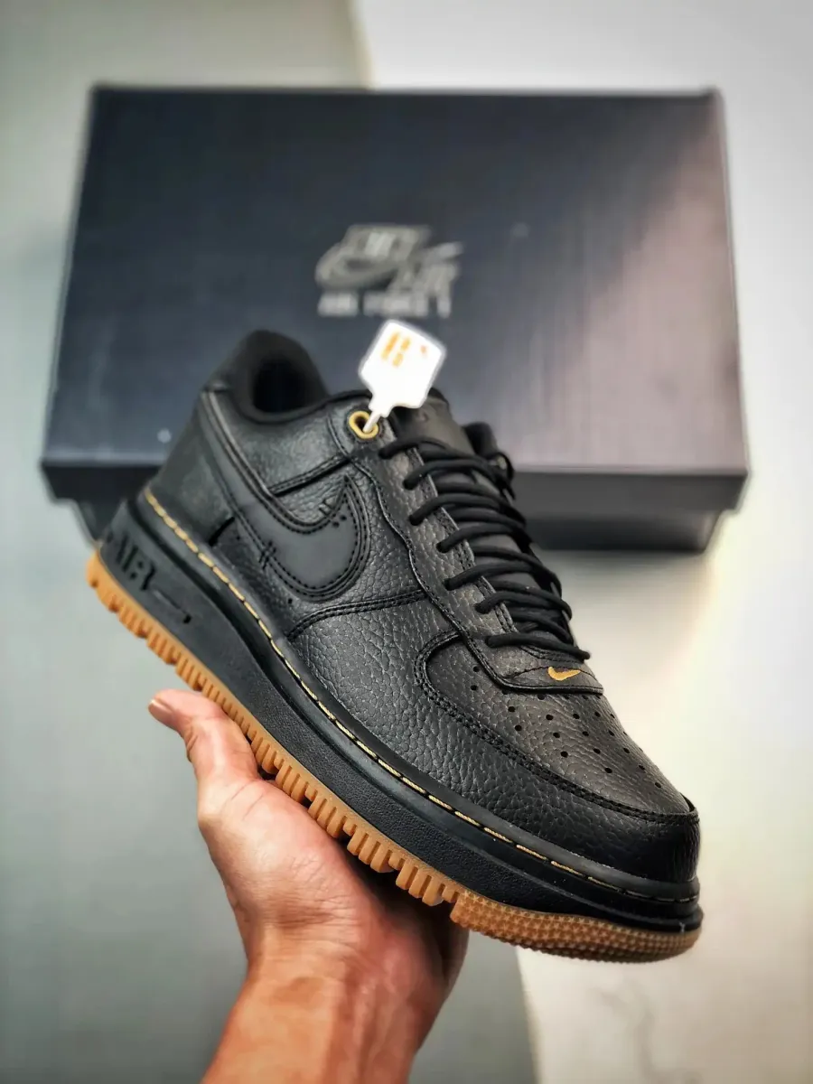 Nike Air Force 1 Luxe ‘Black Gum’ DB4109‑001