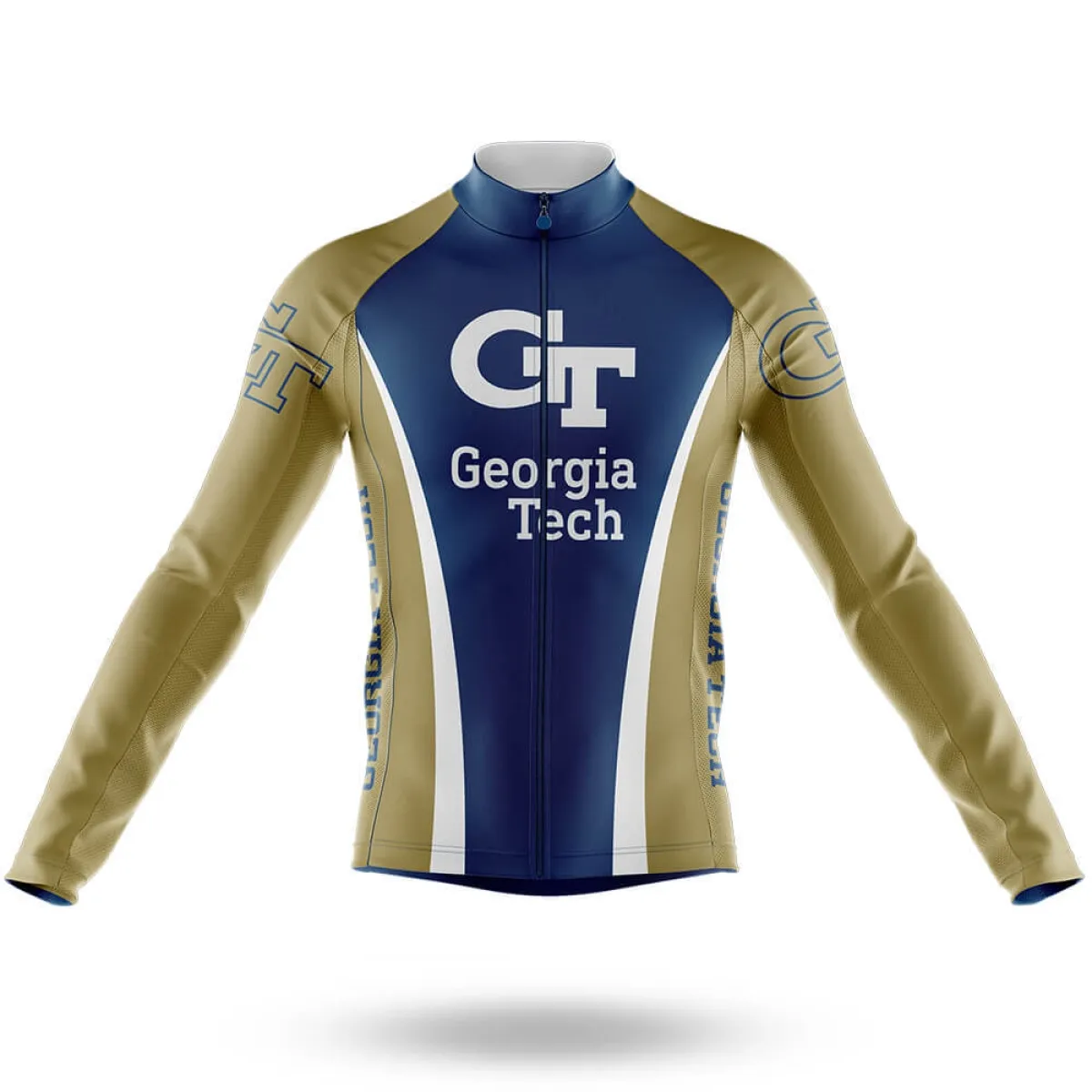 Georgia Institute of Technology Long Sleeve Cycling Jersey Only