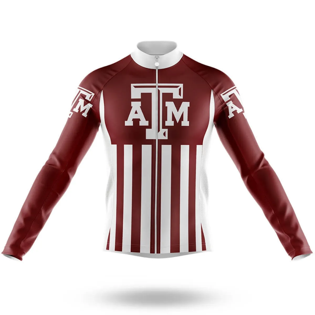 Texas A&M USA Long Sleeve Cycling Jersey Only New Releases