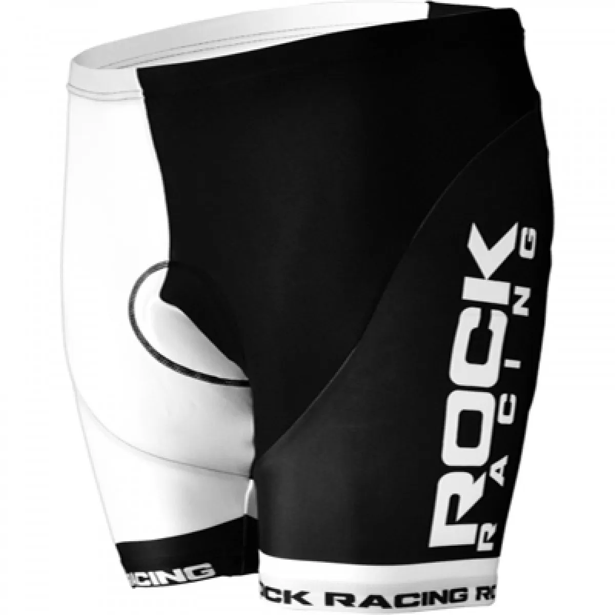 Team Rock Racing Cycling Shorts BLACK/WHITE Brand New