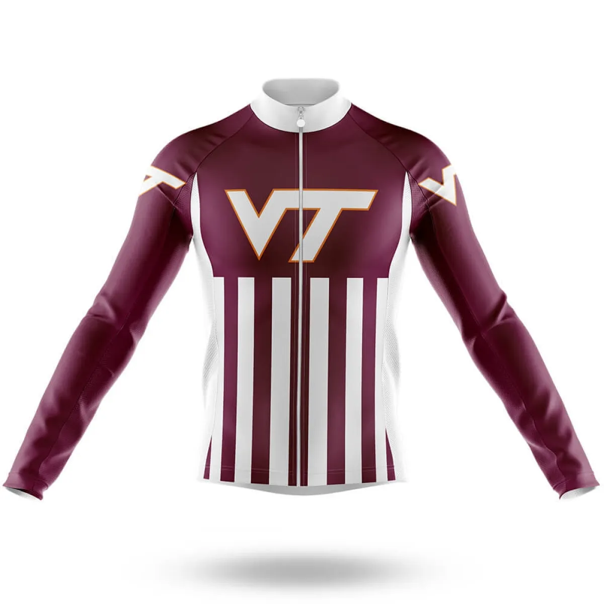 Virginia Tech USA Long Sleeve Cycling Jersey Only For Sale