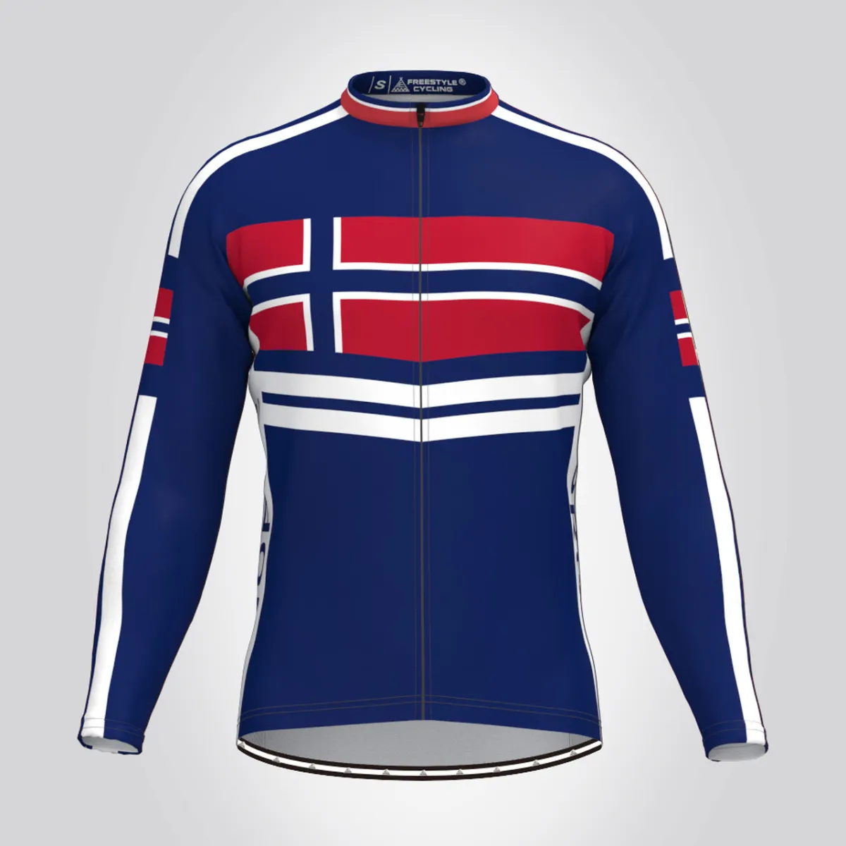 Norway Norge Flag LS Cycling Jersey Restock