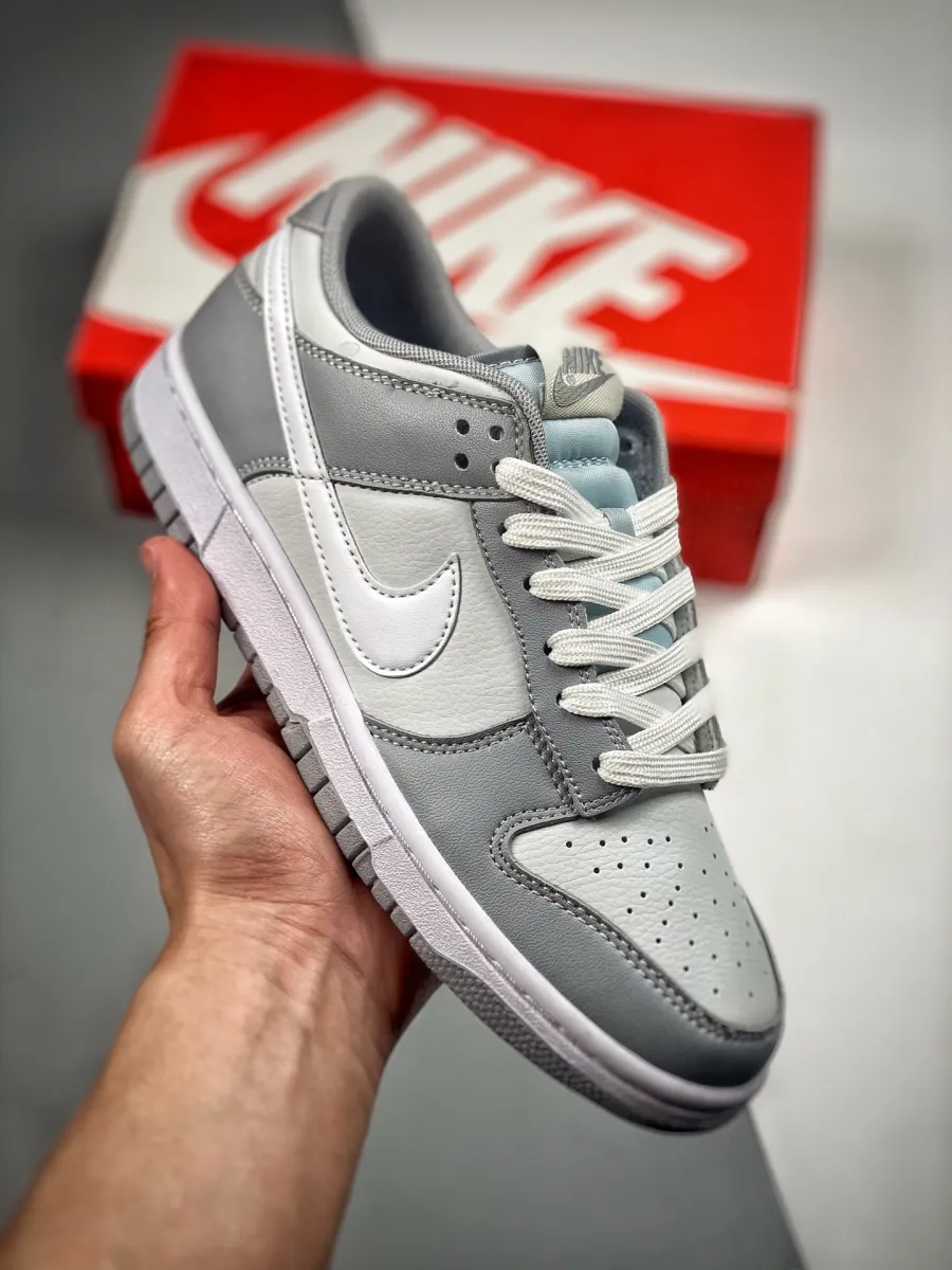 Nike Dunk Low Light Grey White DJ6188-001 / dunk low platinum grey