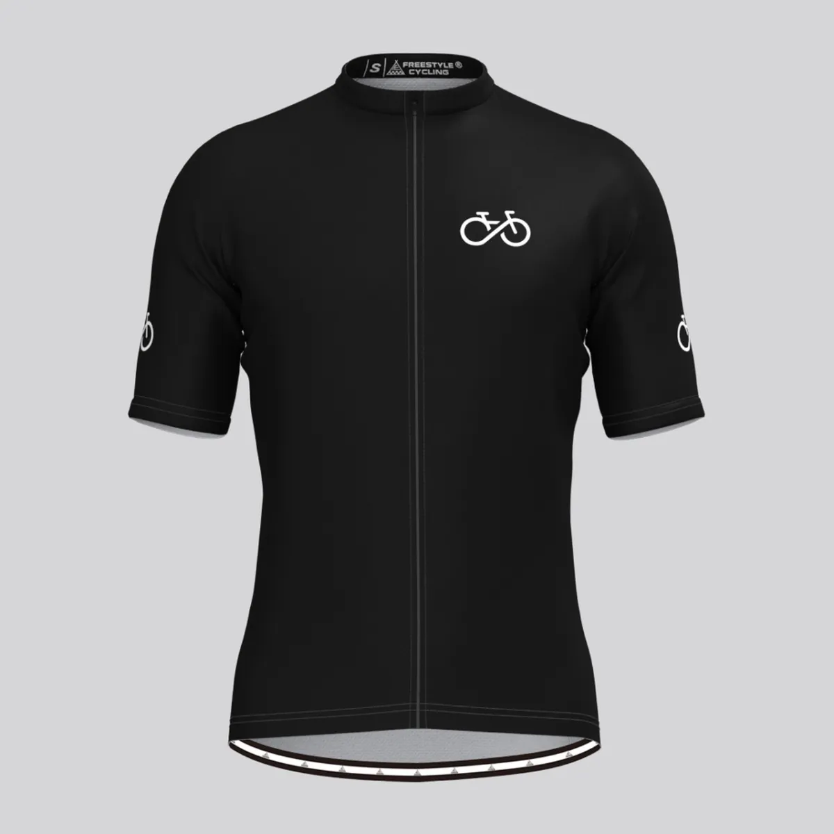 Ride Forever Men's Cycling Jersey-Black New Releases