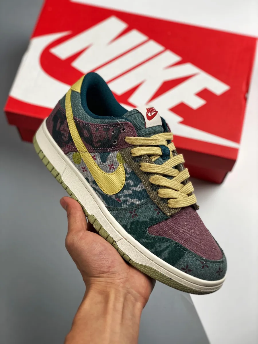 Nike Dunk Low 'Community Garden' Multi-Color CZ9747-900 - nike dunk multi color