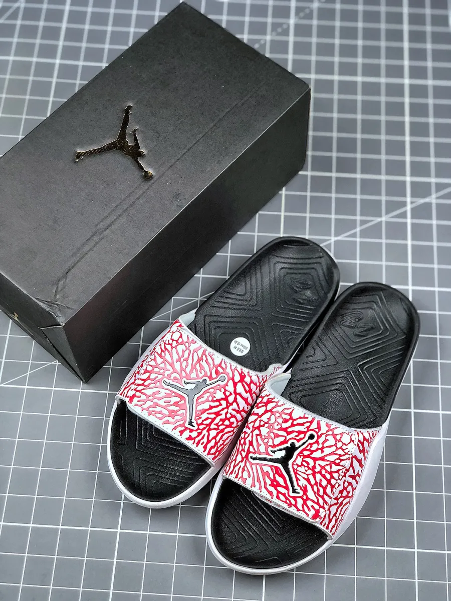 Air Jordan Hydro 7 V2 White/Black/Gym Red BQ6290-106 To Buy
