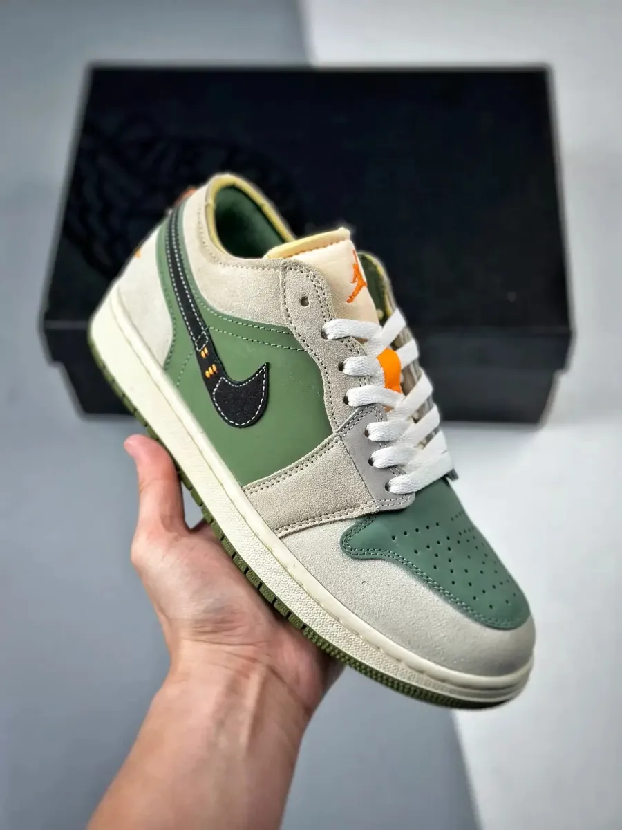 Air Jordan 1 Low Craft SE Sky J Light Olive Jordan 1 Low Se Olive FD6819-300