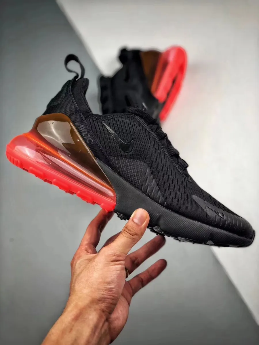 Nike Air Max 270 Black Hot Punch AH8050-010