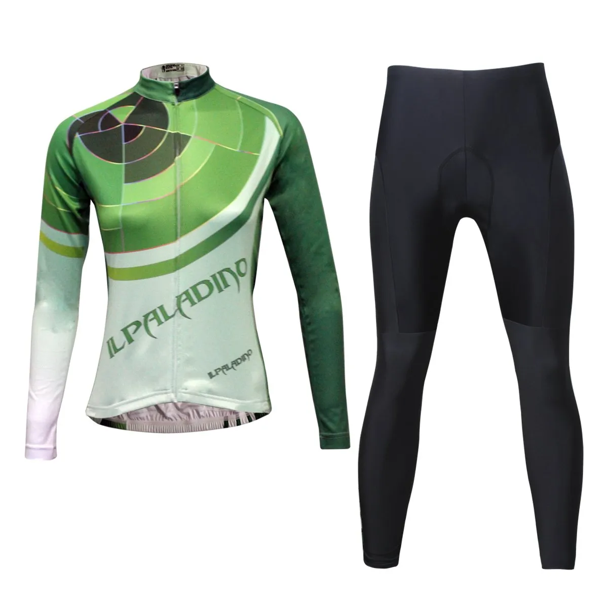 ILPALADINO Women's Long Sleeves Cycling Jersey Apparel Outdoor Sports Gear Leisure Biking T-shirt NO.770