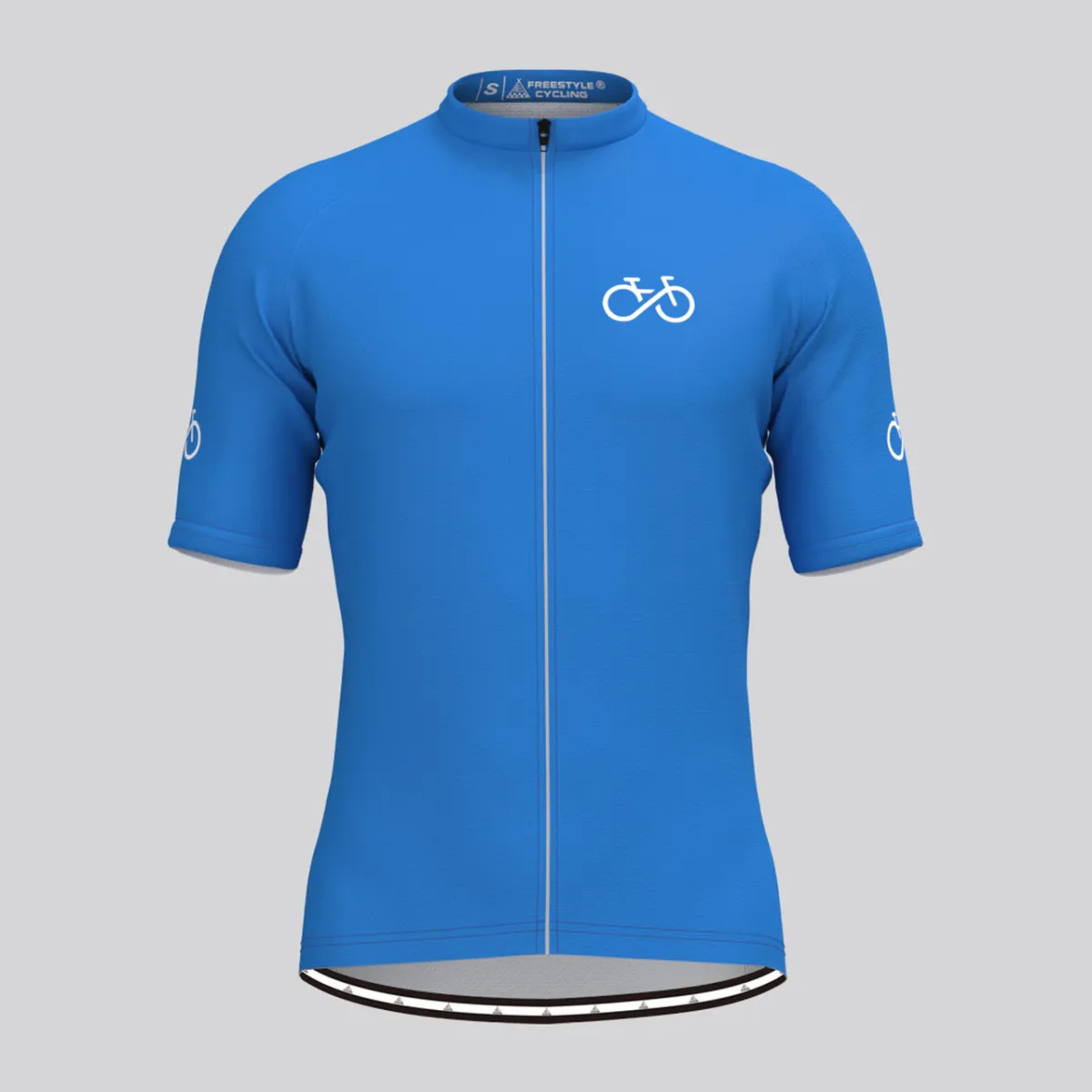 Ride Forever Men's Cycling Jersey-Blue Outlet