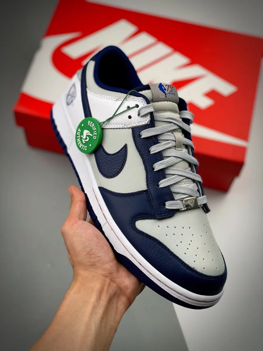 NBA x Nike Dunk Low Brooklyn Nets White Blue DD3363-001 / dunk nets