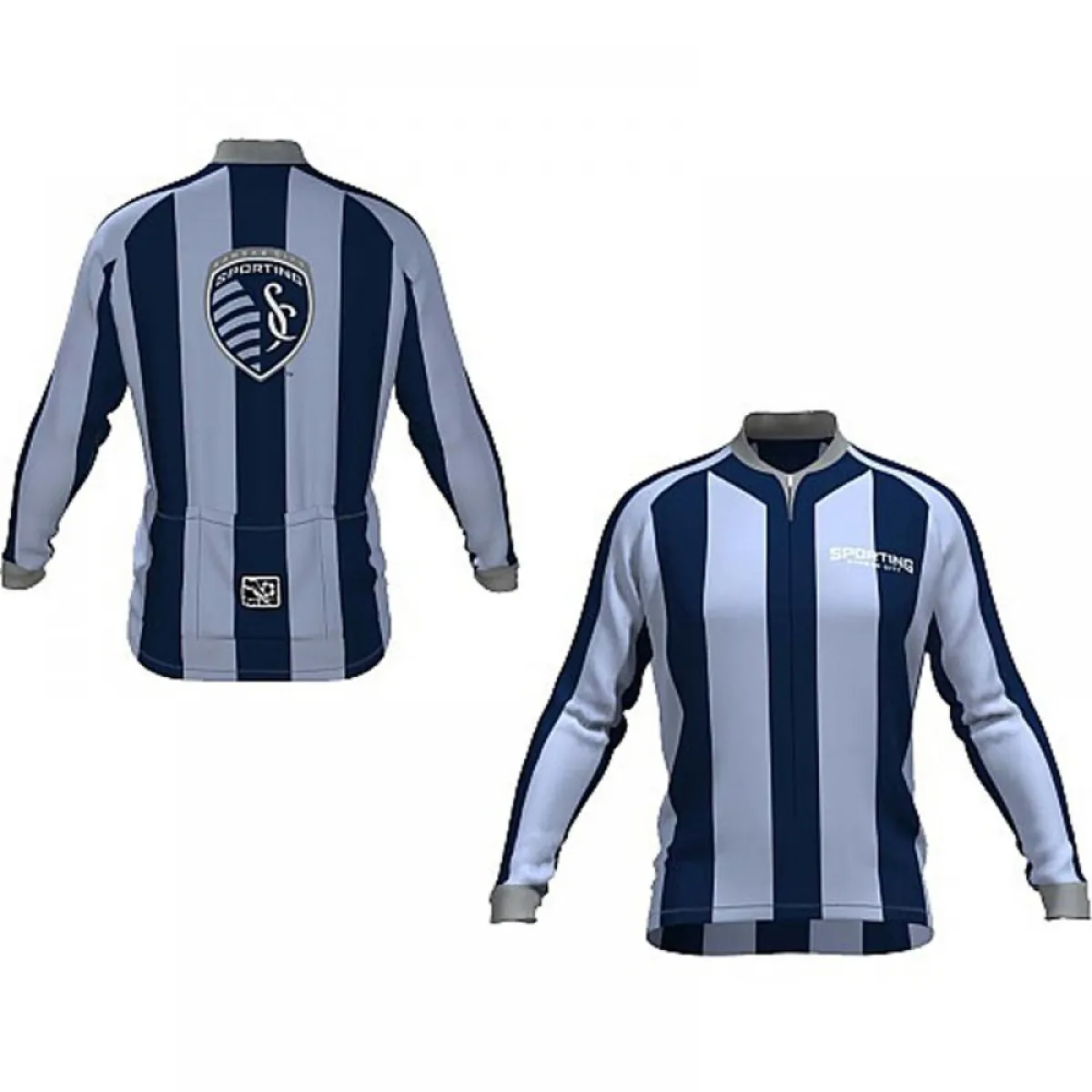 MLS Sporting Kansas City Long Sleeve Cycling Jerseys