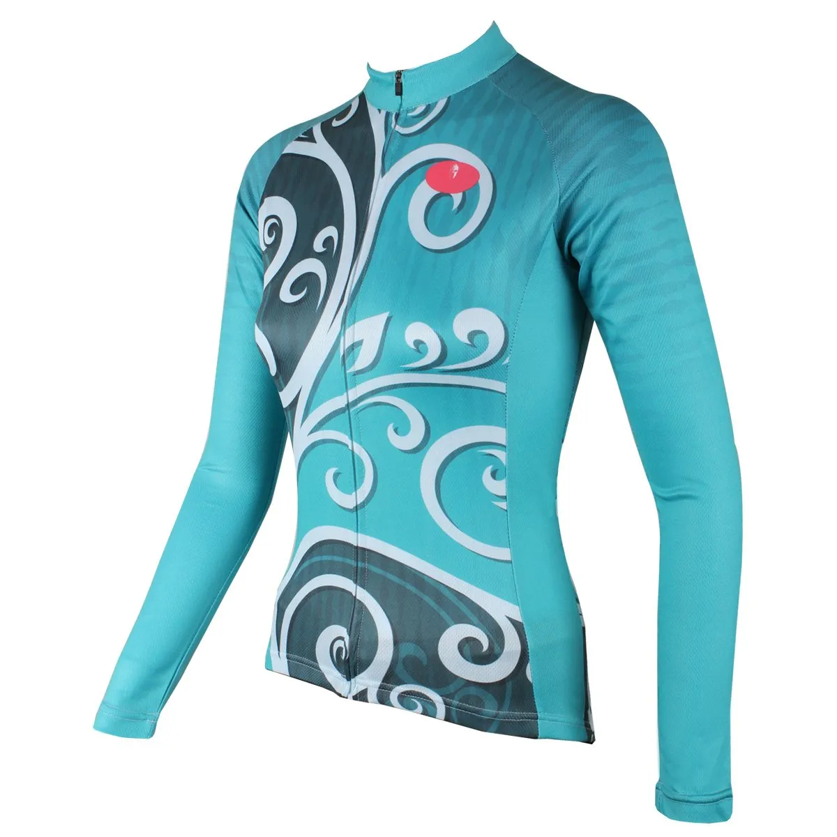 ILPALADINO Green Cycling Jersey Bike Bicycling Spring Autumn Pro Cycle Clothing Racing Apparel Outdoor Sports Leisure Biking Shirts Breathable and Comfortable NO.326