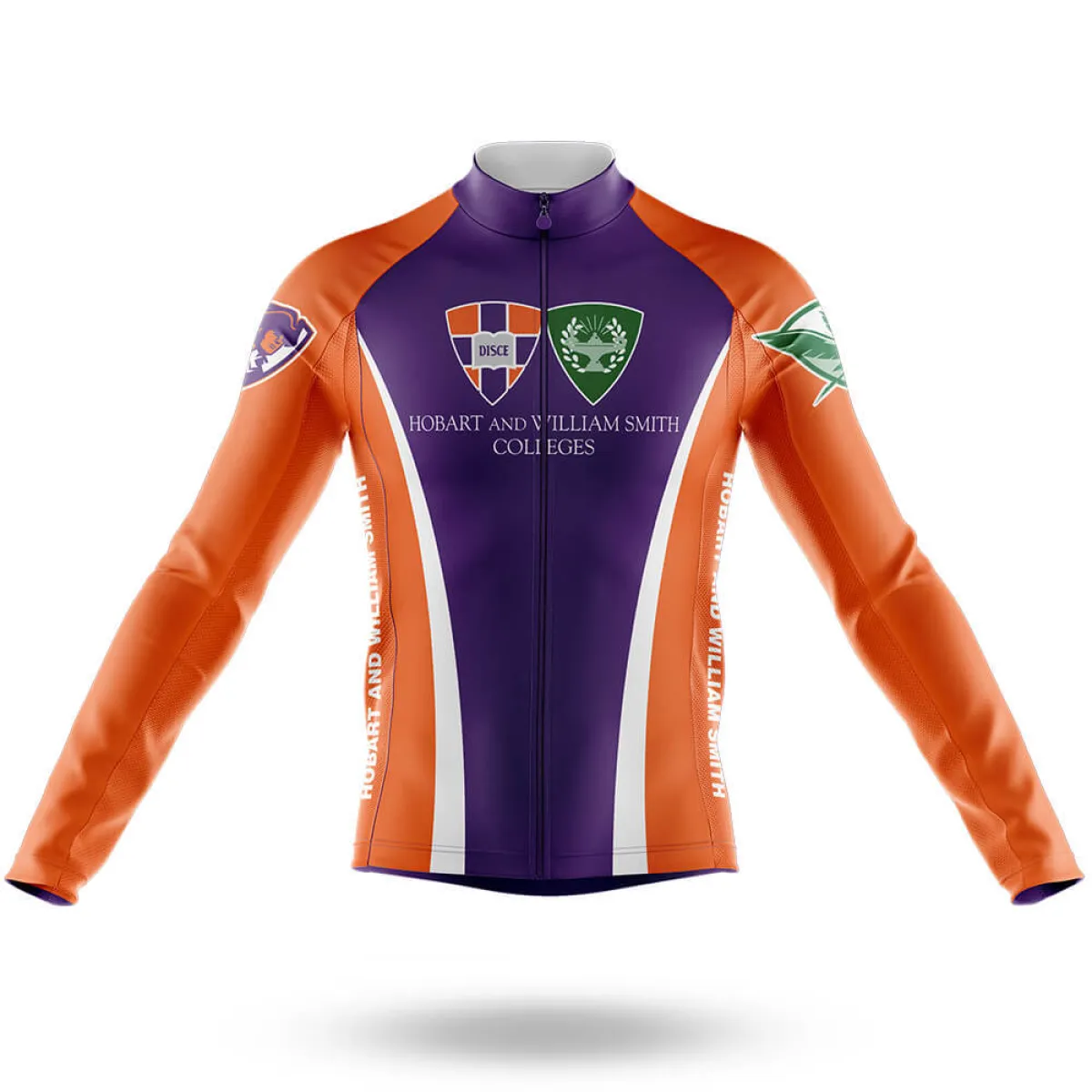 Hobart and William Smith Colleges Long Sleeve Cycling Jersey Only