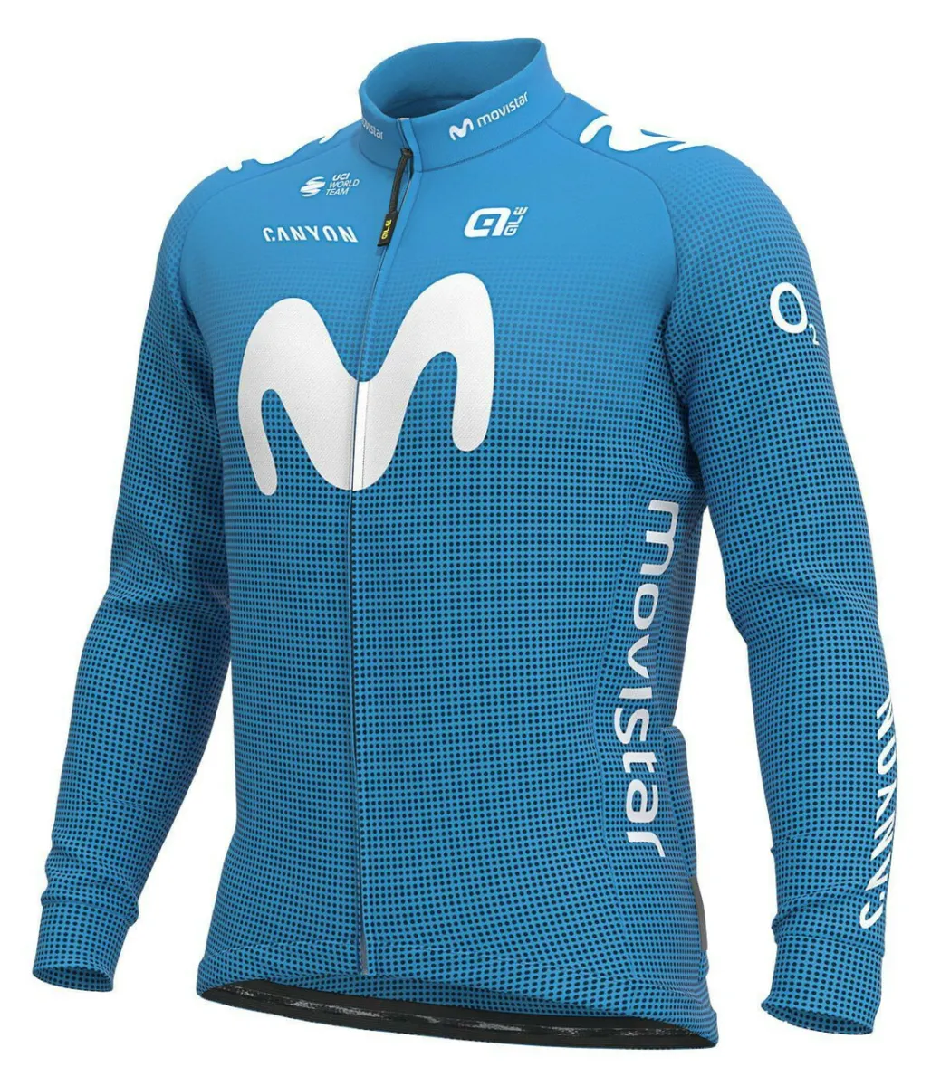 2021 Movistar Prime Long Sleeve Jersey, Restock MOV21L1