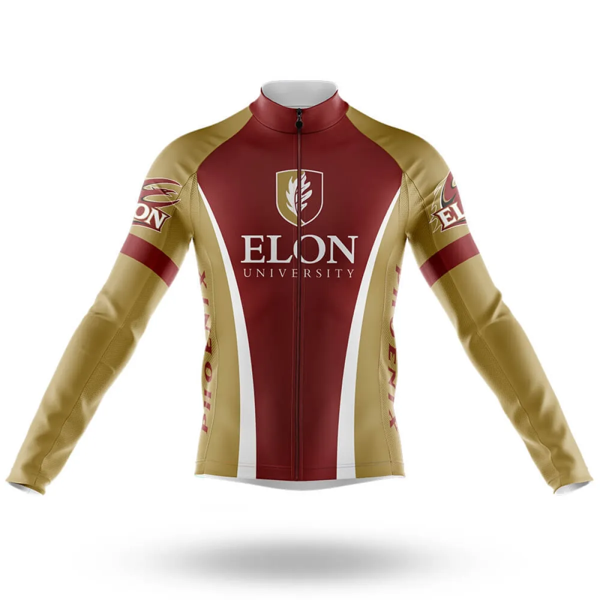 Elon University Long Sleeve Cycling Jersey Only To Buy