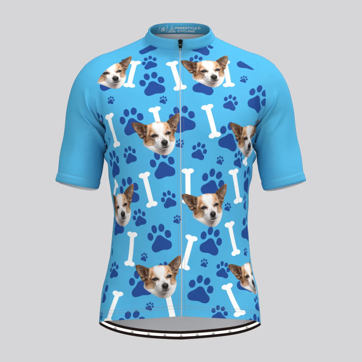 Custom Pup Face V1 Men's Jersey Online