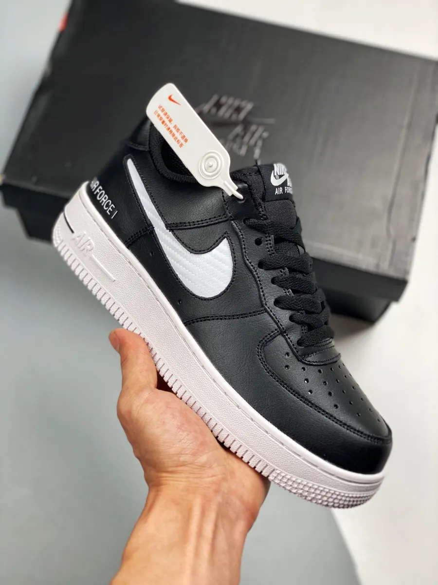 Nike Air Force 1 '07 Black/White/White Brand New
