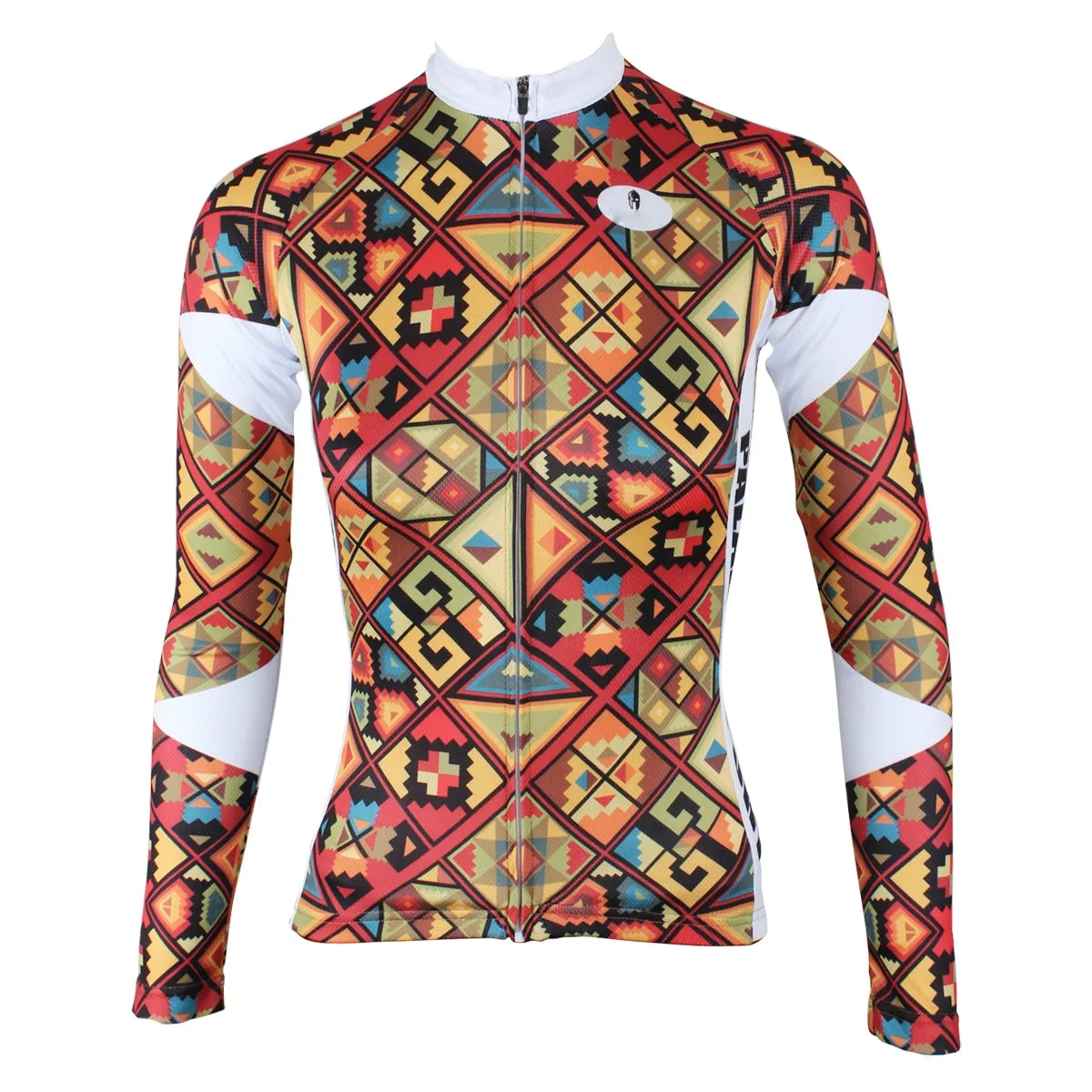 Ilpaladino Checked Women's Long-Sleeve Cycling Jersey/Suit Biking Shirts Breathable Apparel Outdoor Sports Gear Clothes NO.315