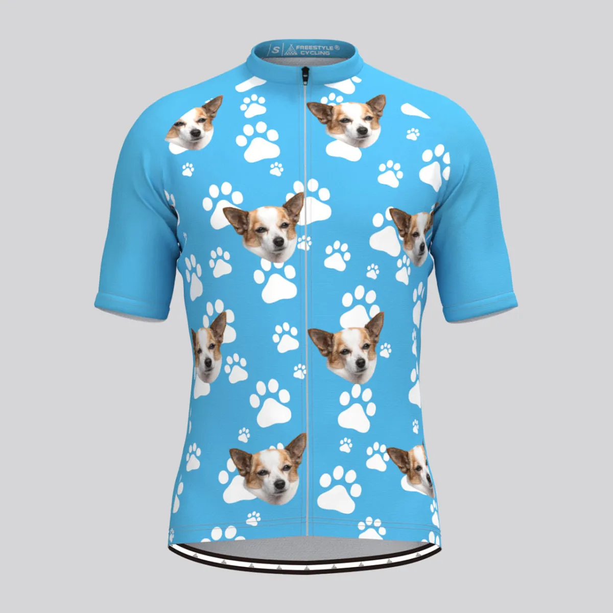Custom Pup Face V2 Men's Jersey To Buy