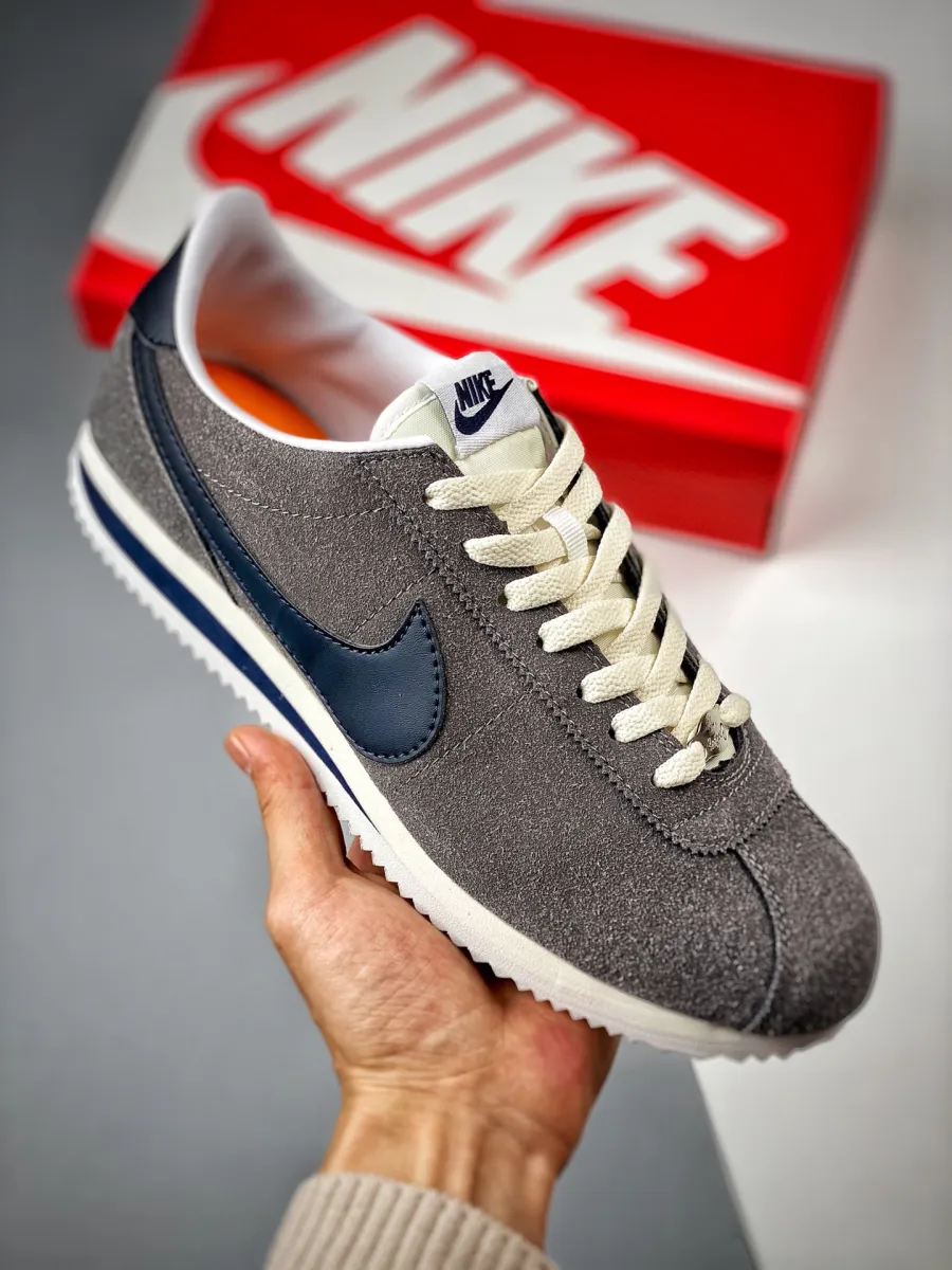 Nike Cortez 'Georgetown' Grey/Navy FD0653-001 Outlet