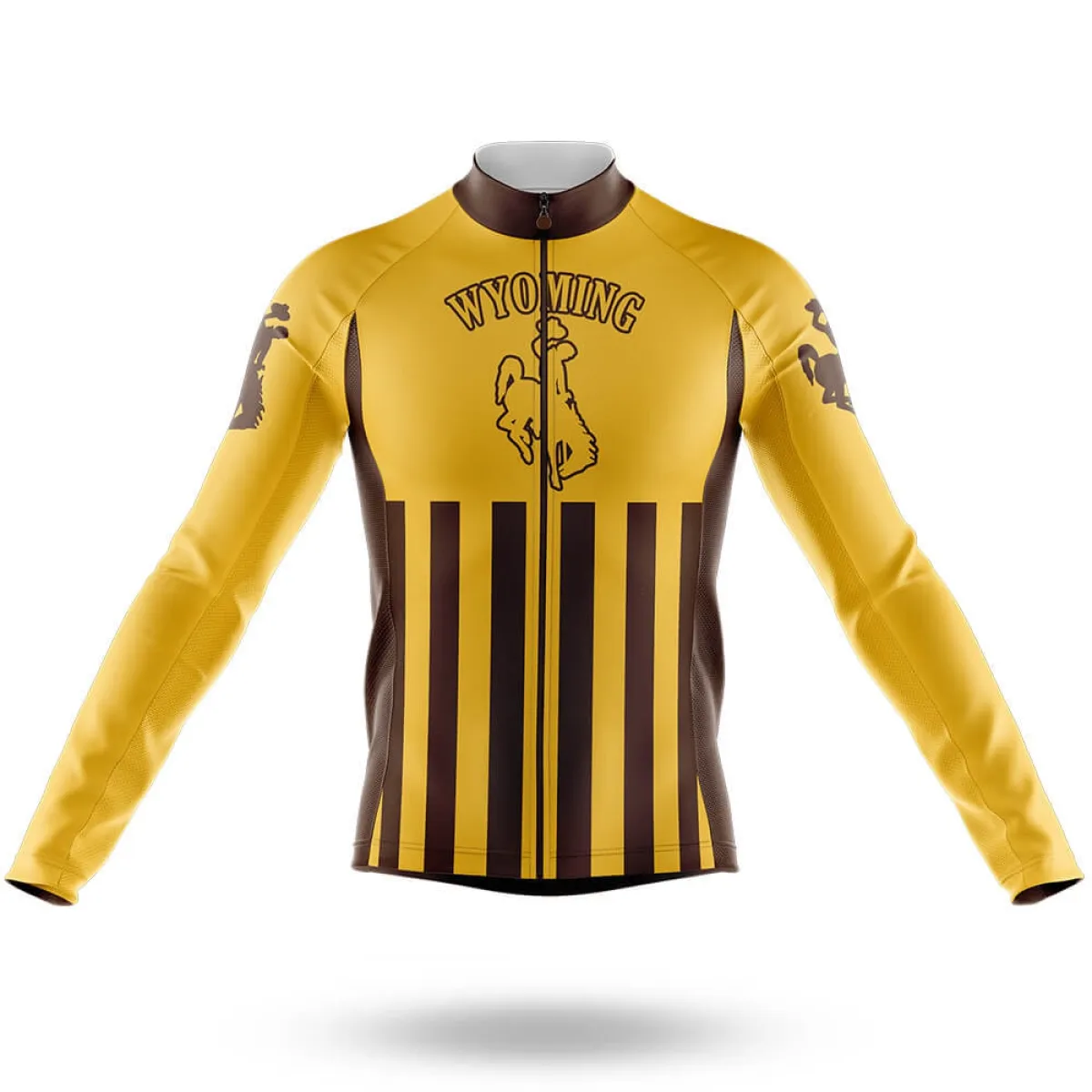 University of Wyoming USA Long Sleeve Cycling Jersey Only
