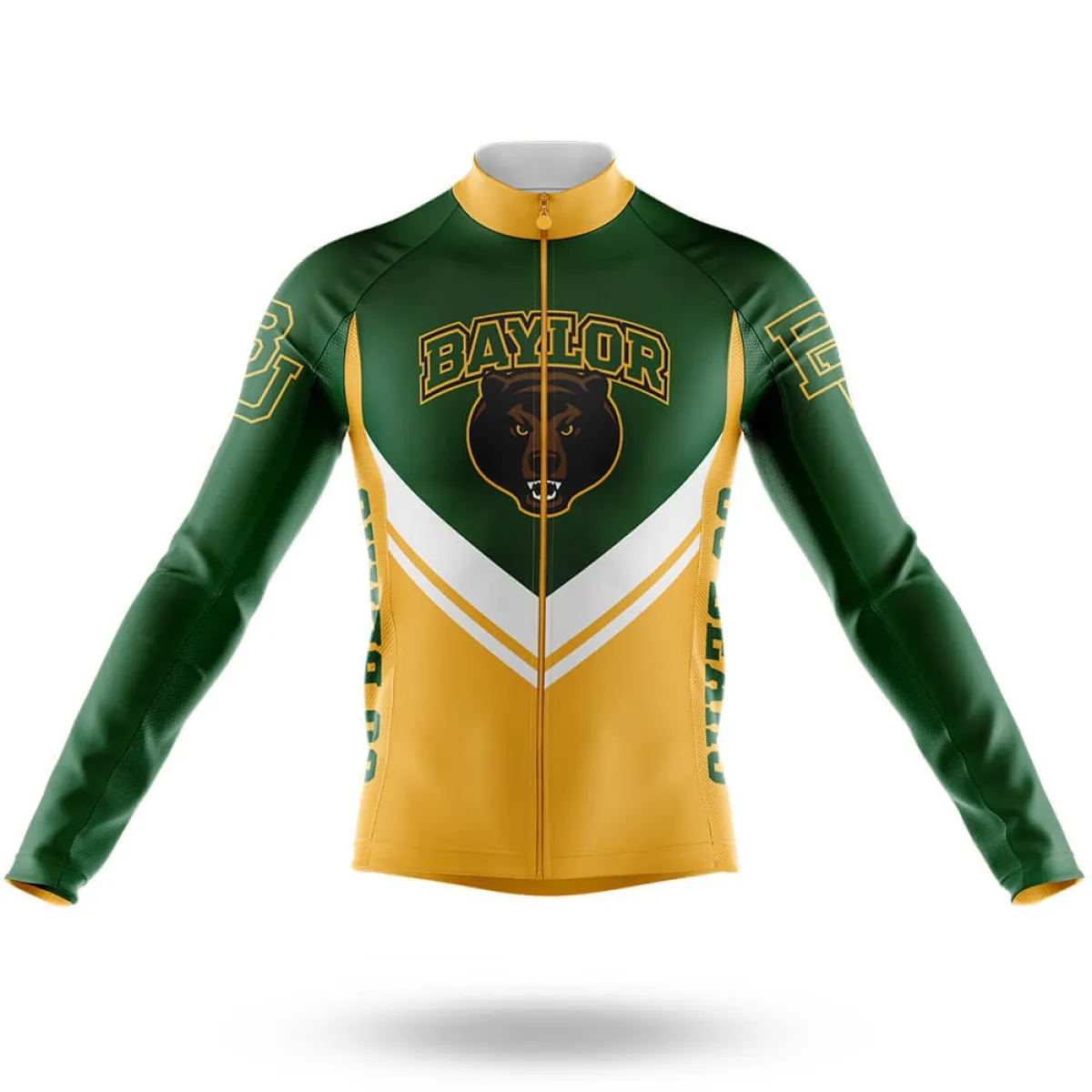 Baylor University V3 Long Sleeve Cycling Jersey Only