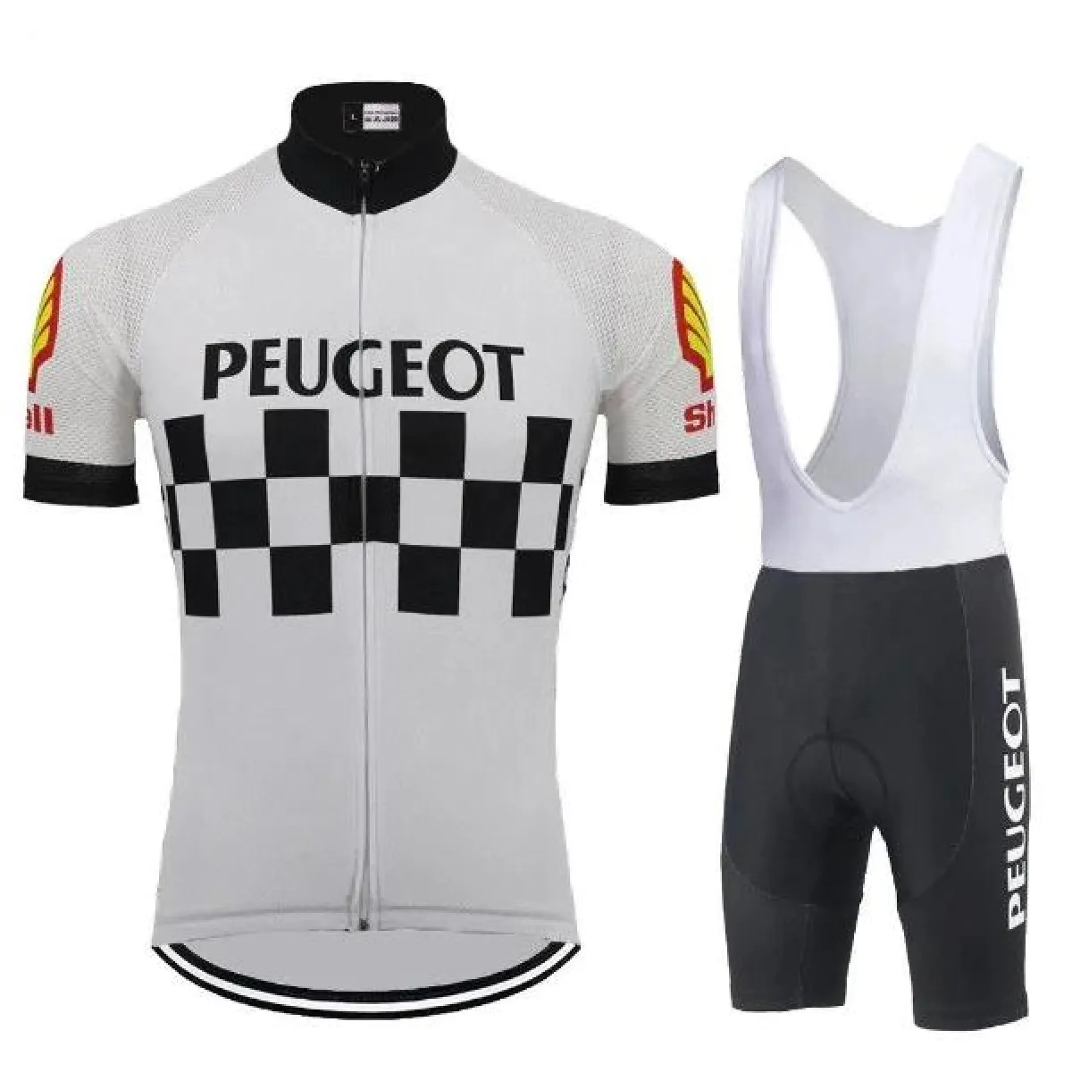 Peugeot Shell Vintage Cycling Race Suit Replica Outlet