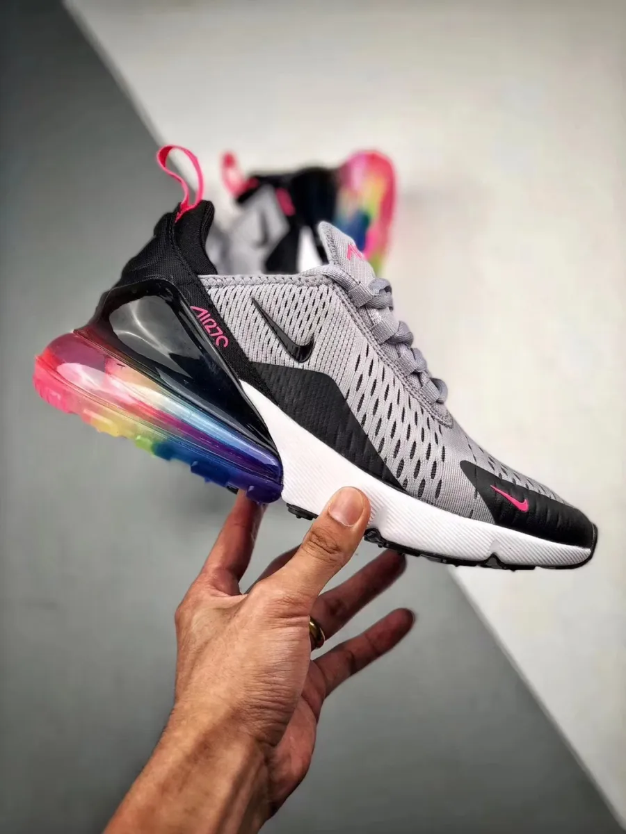Air Max 270 'Be True' PURPLE DAWN/BLACK-PINK BLAST / colored air max 270