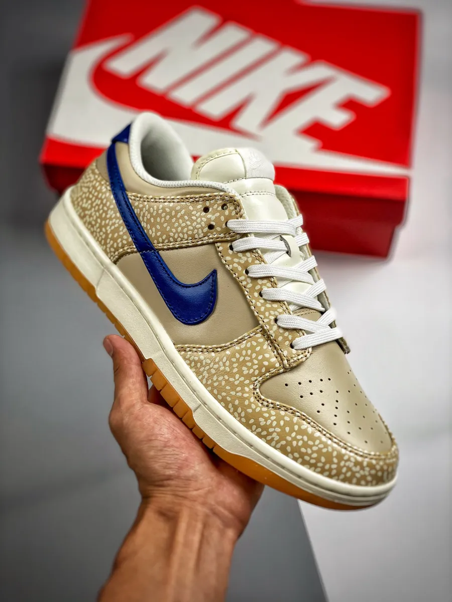 Nike Dunk Low Sesame DZ4853-200 / blue and gold dunks low