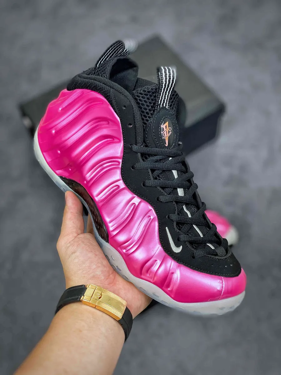 Nike Air Foamposite One Pearlized Pink 314996-660 - pink nike foams