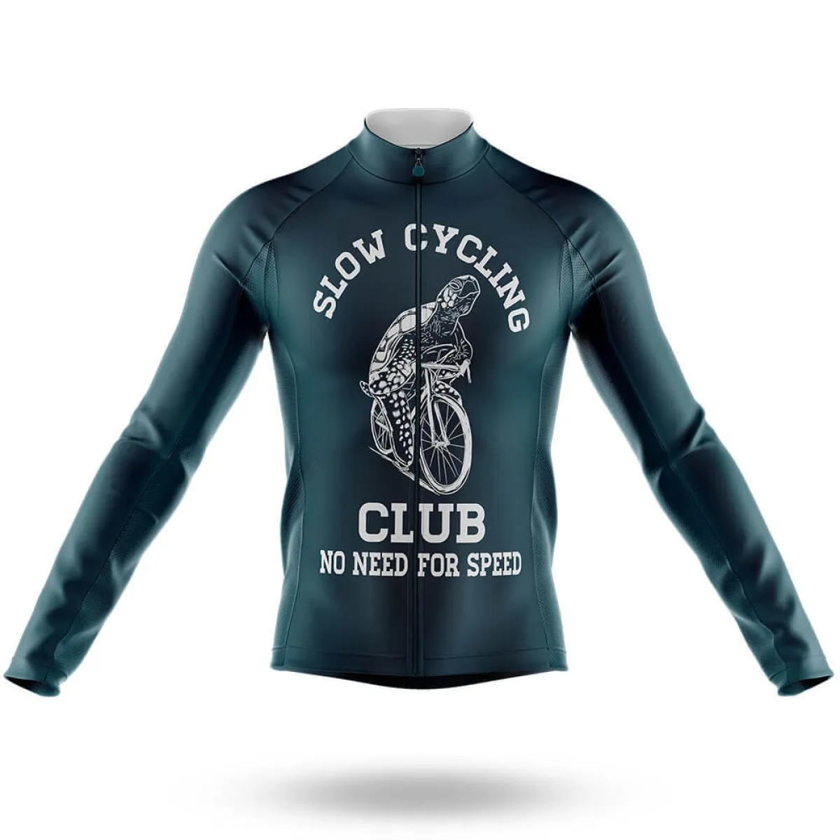 Slow Cycling Club - Men's Cycling Kit / Long Sleeve Jersey