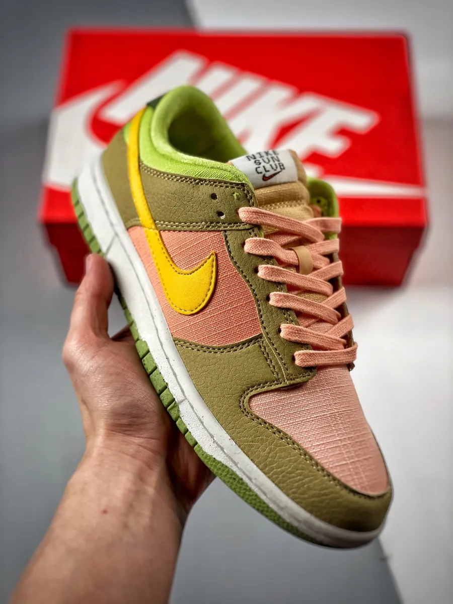 Nike Dunk Low Sun Club/Arctic Orange DM0583-800 Dunk Low Next Nature Sun Club