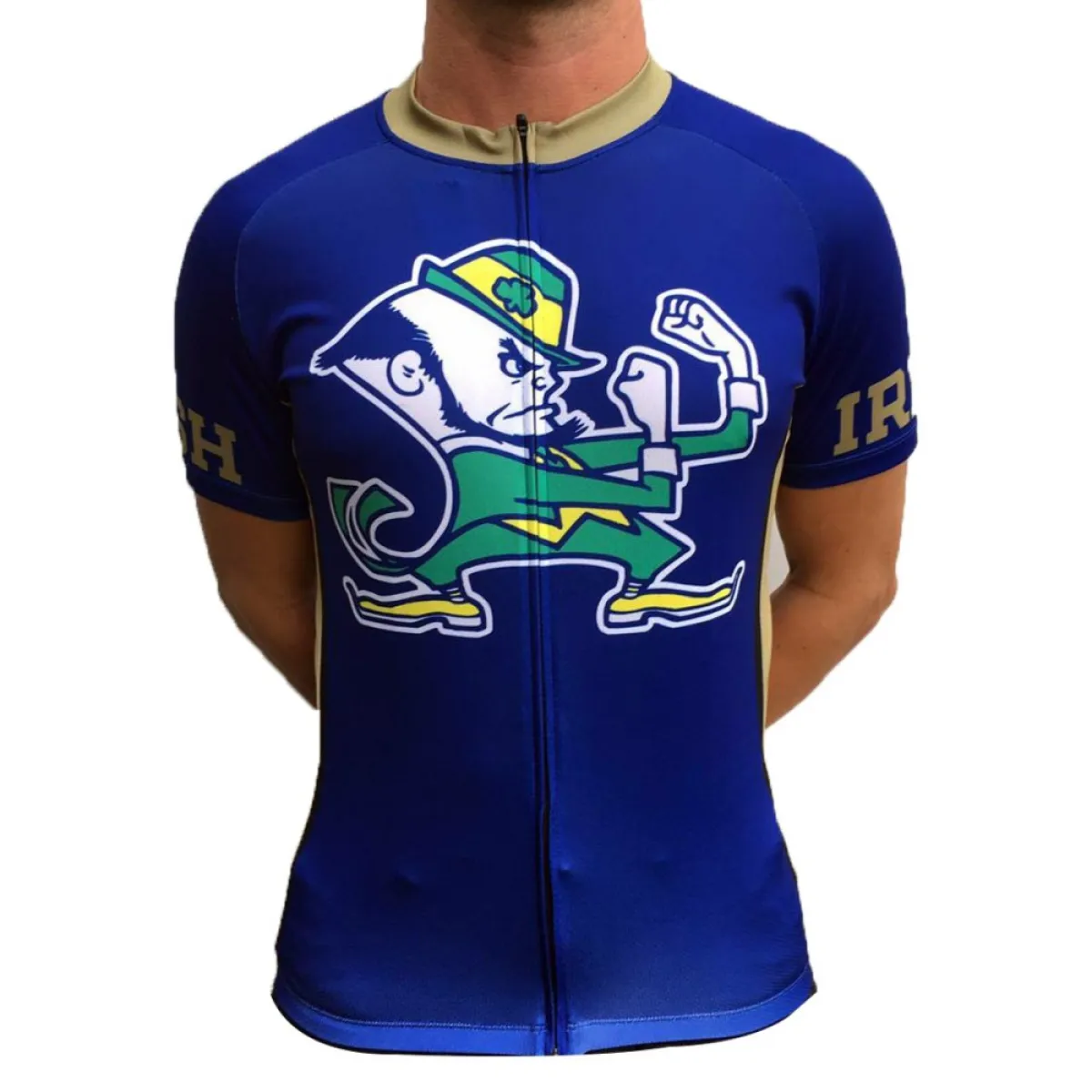 NCAA ND University of Notre Dame Fighting Irish Cycling Jerseys Z-1905402
