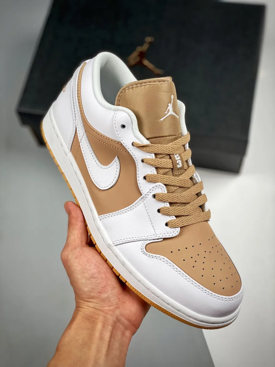 Air Jordan 1 Low 'White Tan' DN6999-100 - air jordan 1 low white tan
