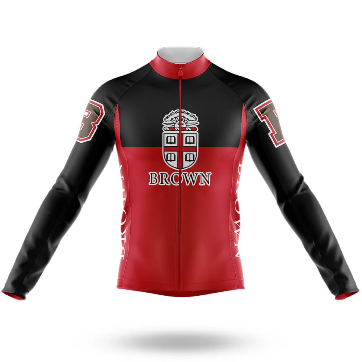 Brown University V2 Long Sleeve Cycling Jersey Only Outlet