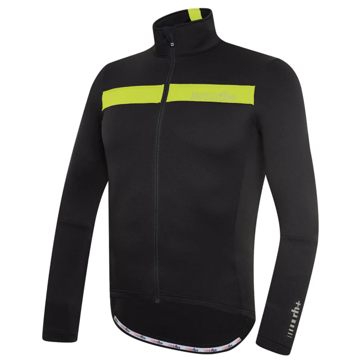 Zerorh Logo L/S Jersey - Black Yellow Fluo Online