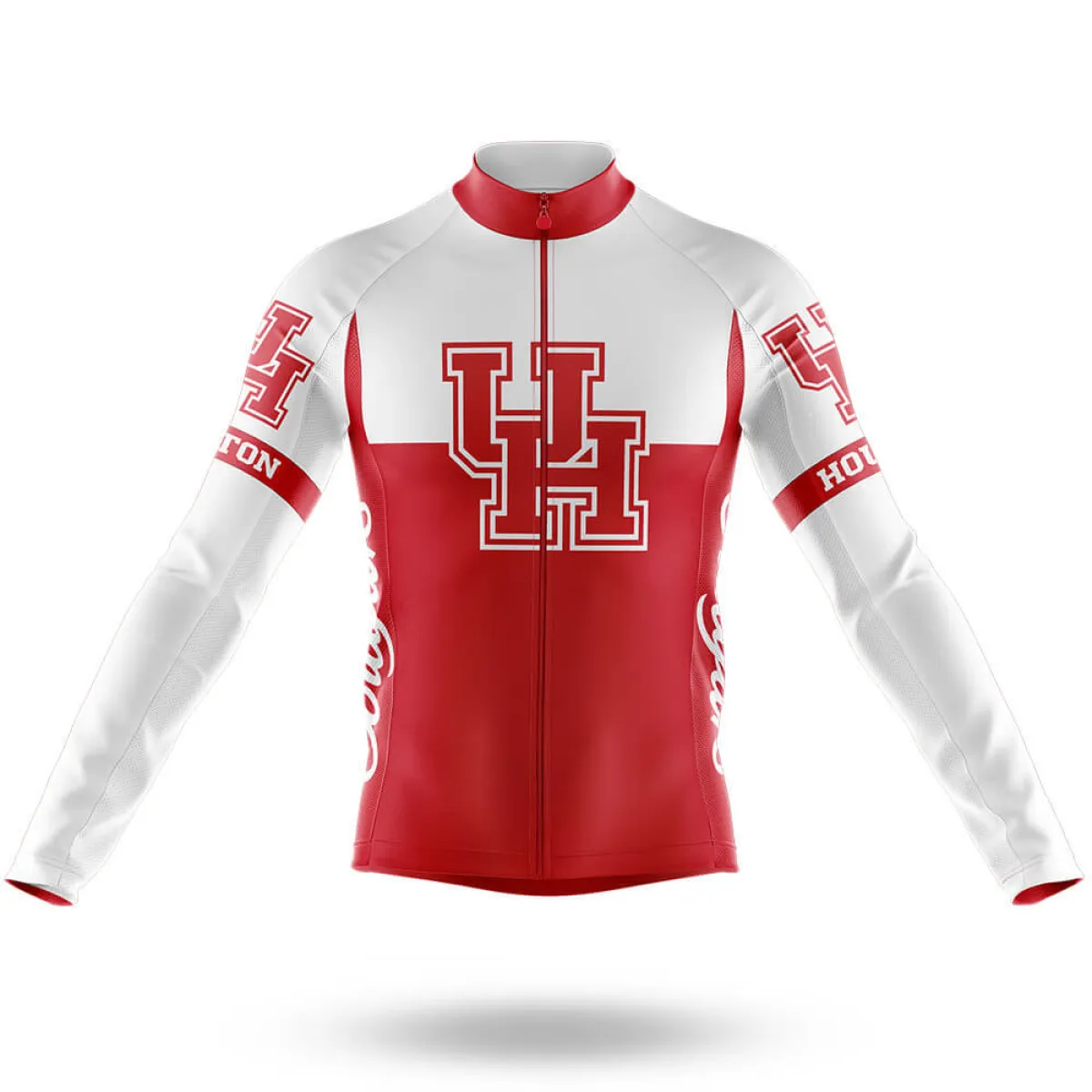 University of Houston V2 Long Sleeve Cycling Jersey Only