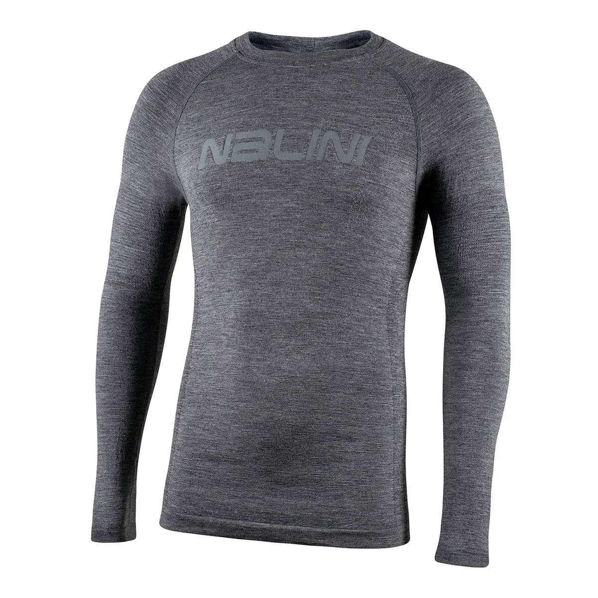 Nalini Wool Thermal Baselayer Gray Long Sleeve,