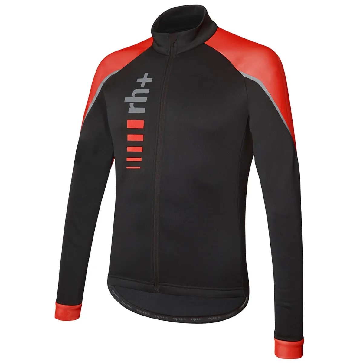 Rh+ Code 2 Long Sleeves Jersey - Black Red To Buy