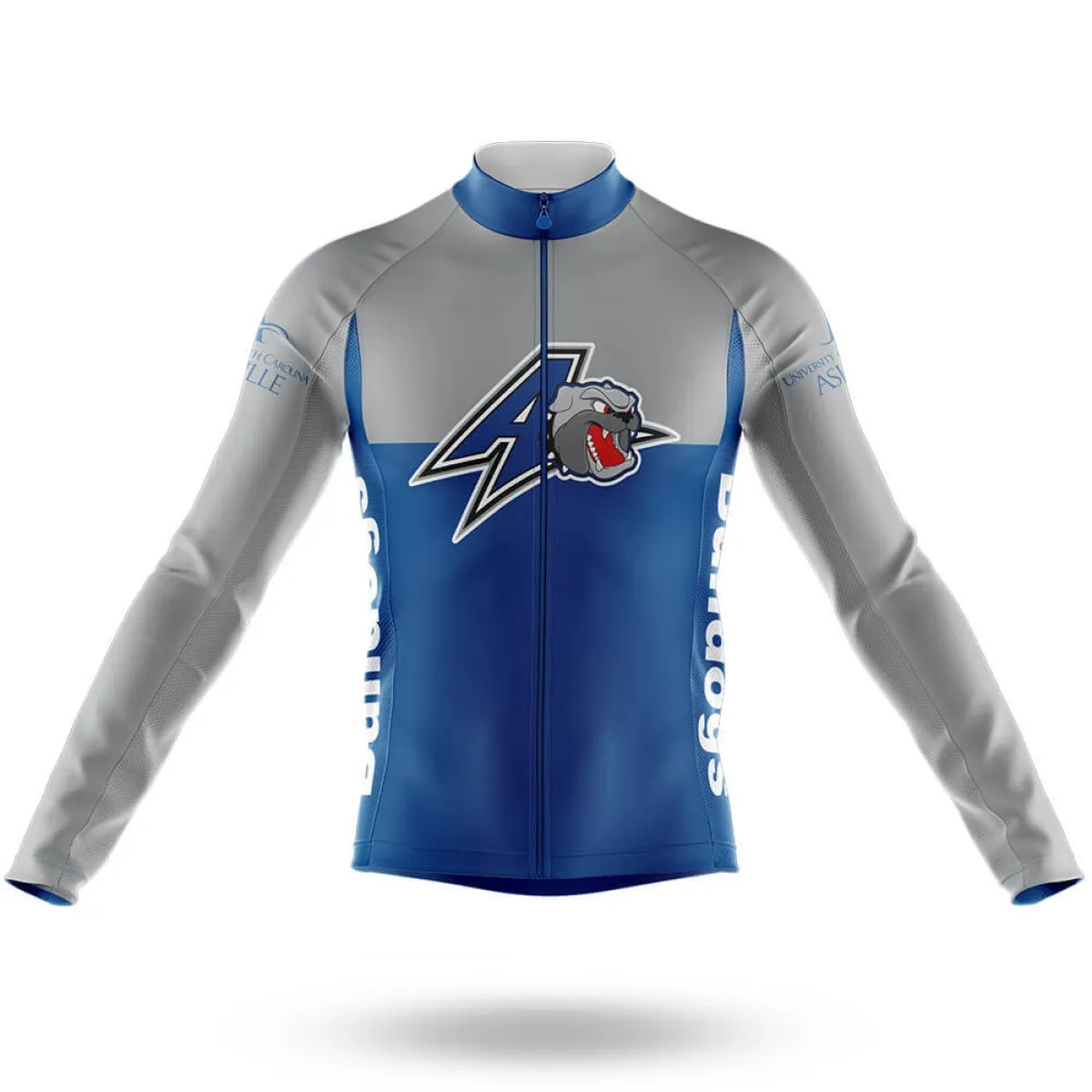 University of North Carolina Asheville V2 Long Sleeve Cycling Jersey Only