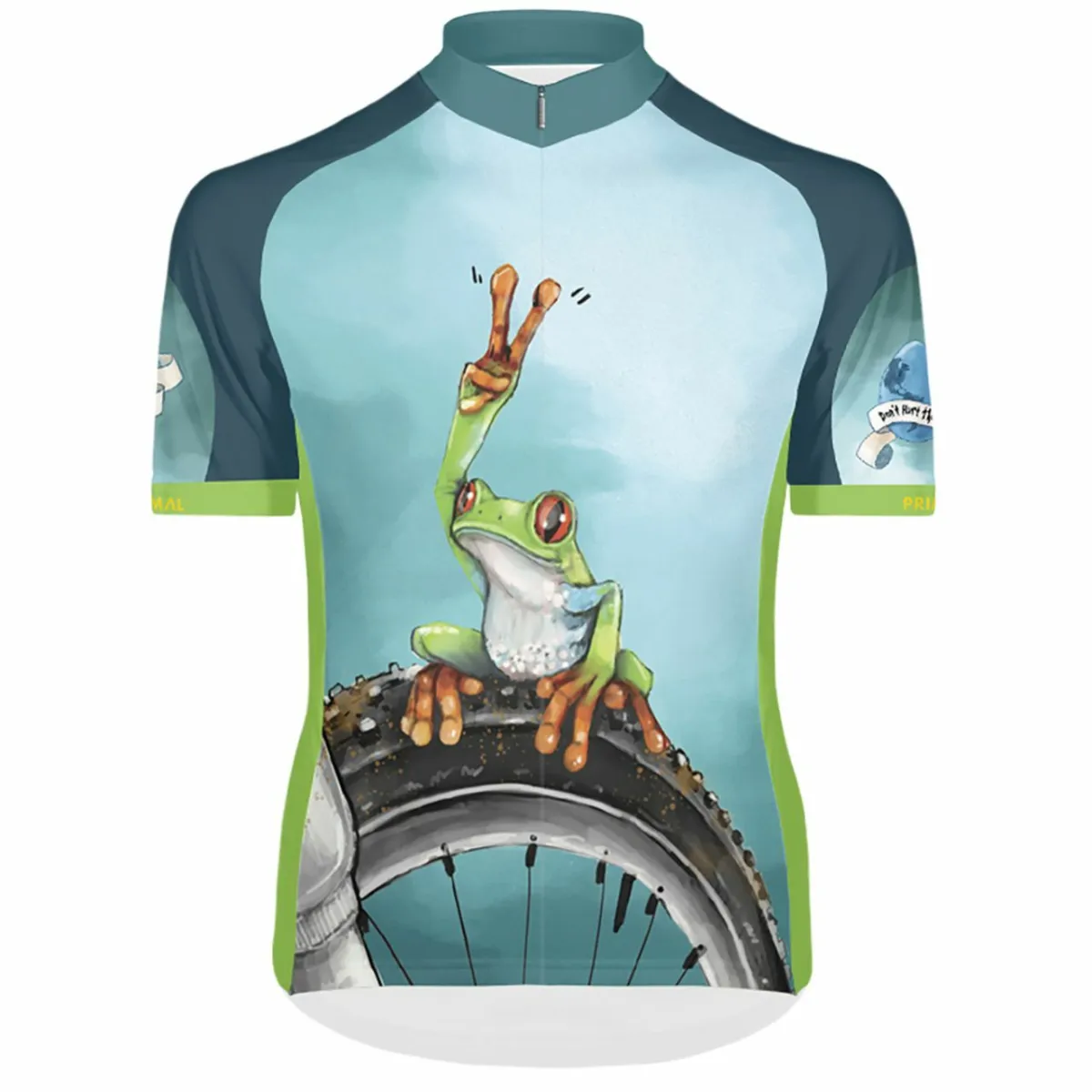 Primal Wear Easy Rider Men's Nexas Full Zip Short Sleeve Cycling Jersey
