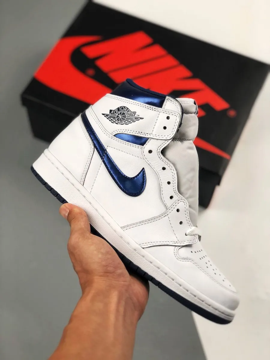Air Jordan 1 High 'Metallic Navy' 555088-106 / metalic jordan 1